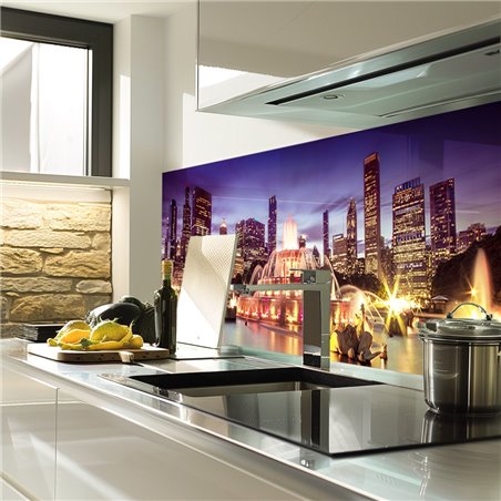 Glas Küchenrückwand 6 mm ESG Motive KRWM-0612