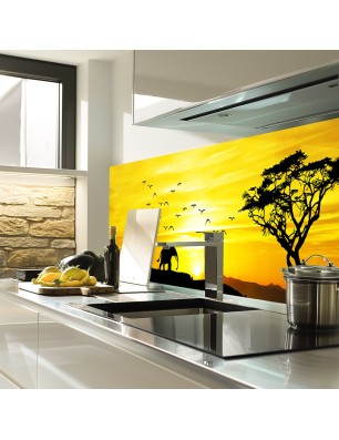 Glas Küchenrückwand 6 mm ESG Motive KRWM-0616