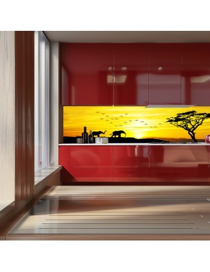 Glas Küchenrückwand 6 mm ESG Motive KRWM-0616