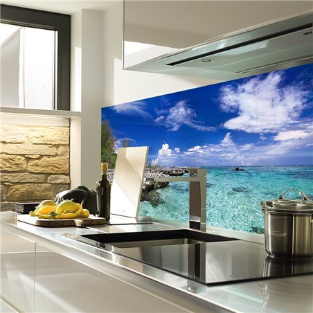 Glas Küchenrückwand 6 mm ESG Motive KRWM-0620