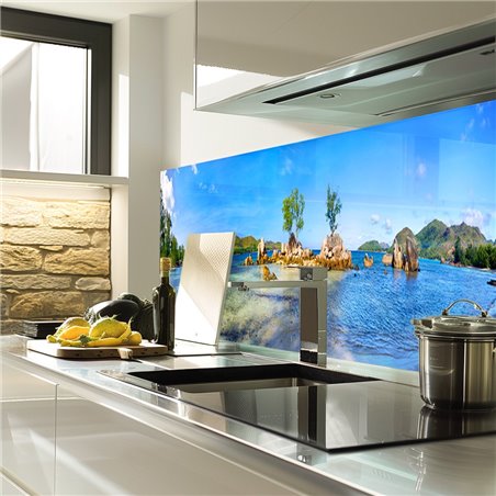 Glas Küchenrückwand 6 mm ESG Motive KRWM-0621