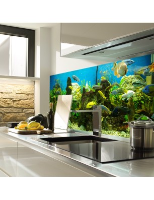 Glas Küchenrückwand 6 mm ESG Motive KRWM-0624