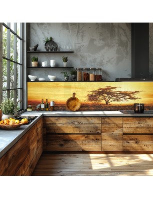 Glas Küchenrückwand 6 mm ESG Motive KRWM-0628