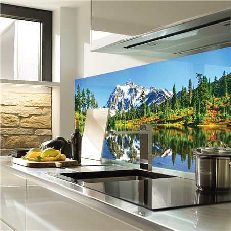 Glas Küchenrückwand 6 mm ESG Motive KRWM-0634