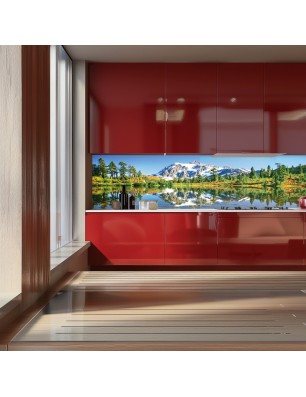 Glas Küchenrückwand 6 mm ESG Motive KRWM-0634