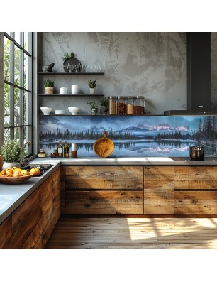 Glas Küchenrückwand 6 mm ESG Motive KRWM-0636