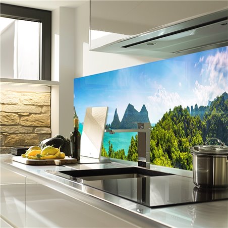 Glas Küchenrückwand 6 mm ESG Motive KRWM-0642