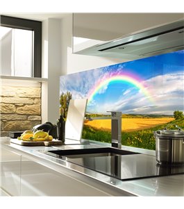 Glas Küchenrückwand 6 mm ESG Motive KRWM-0643