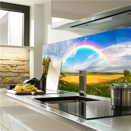 Glas Küchenrückwand 6 mm ESG Motive KRWM-0643