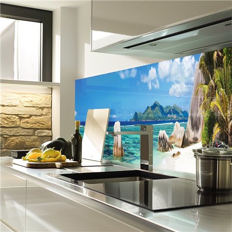 Glas Küchenrückwand 6 mm ESG Motive KRWM-0750