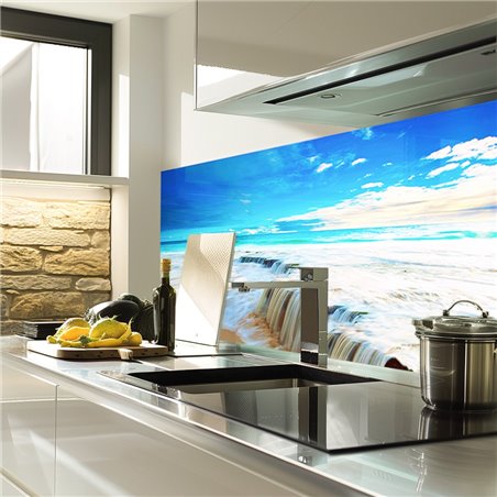 Glas Küchenrückwand 6 mm ESG Motive KRWM-0751