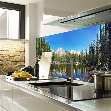 Glas Küchenrückwand 6 mm ESG Motive KRWM-0753