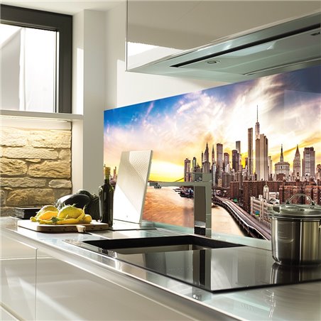 Glas Küchenrückwand 6 mm ESG Motive KRWM-0757