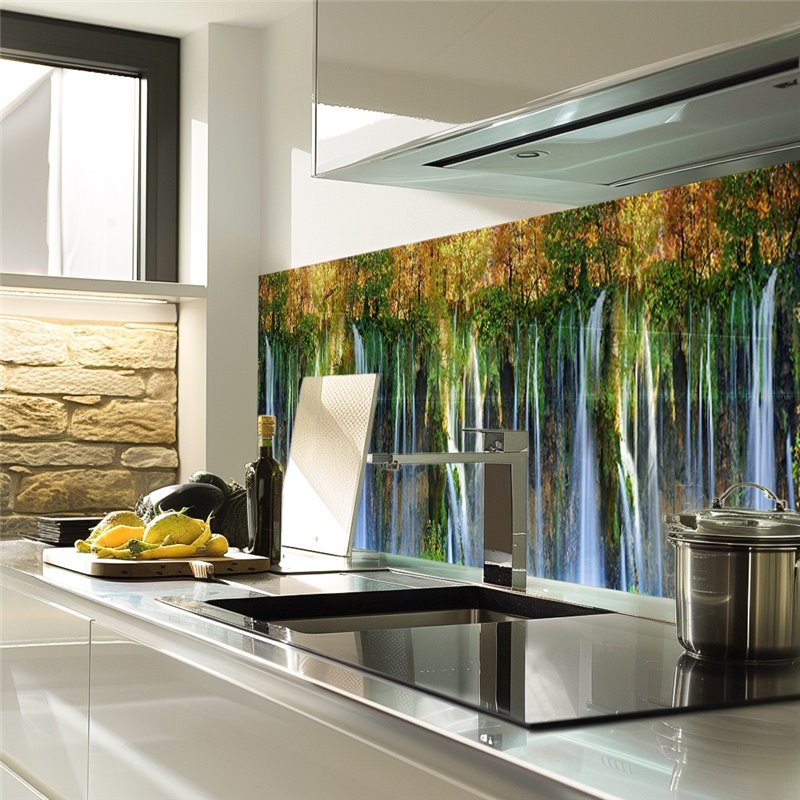 Glas Küchenrückwand 6 mm ESG Motive KRWM-0758