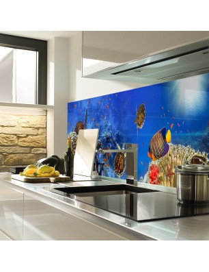 Glas Küchenrückwand 6 mm ESG Motive KRWM-0761