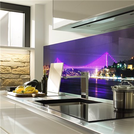 Glas Küchenrückwand 6 mm ESG Motive KRWM-0763