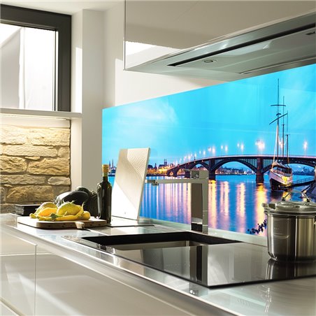 Glas Küchenrückwand 6 mm ESG Motive KRWM-0764