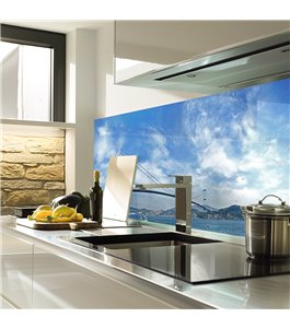 Glas Küchenrückwand 6 mm ESG Motive KRWM-0777