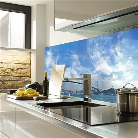 Glas Küchenrückwand 6 mm ESG Motive KRWM-0777