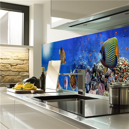 Glas Küchenrückwand 6 mm ESG Motive KRWM-0780