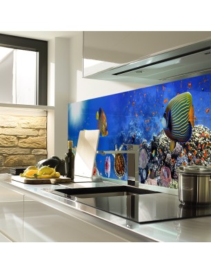 Glas Küchenrückwand 6 mm ESG Motive KRWM-0780