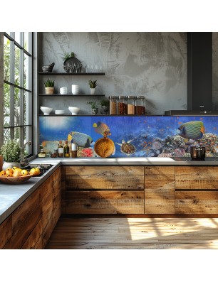 Glas Küchenrückwand 6 mm ESG Motive KRWM-0780