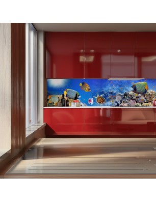 Glas Küchenrückwand 6 mm ESG Motive KRWM-0780