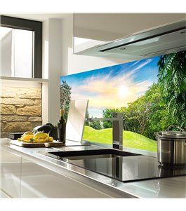 Glas Küchenrückwand 6 mm ESG Motive KRWM-0782