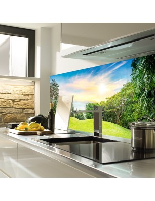 Glas Küchenrückwand 6 mm ESG Motive KRWM-0782