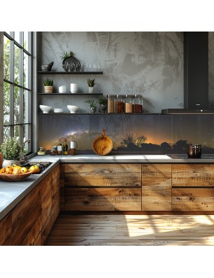 Glas Küchenrückwand 6 mm ESG Motive KRWM-0785