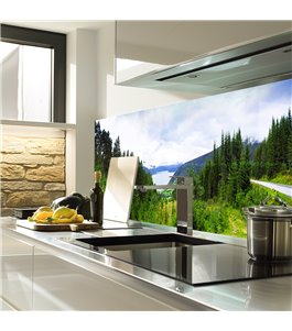 Glas Küchenrückwand 6 mm ESG Motive KRWM-0786