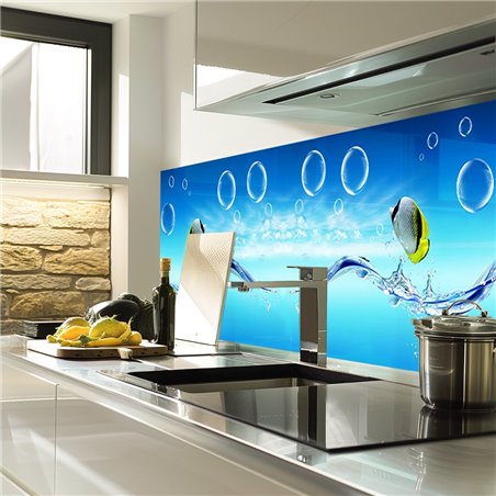 Glas Küchenrückwand 6 mm ESG Motive KRWM-0787