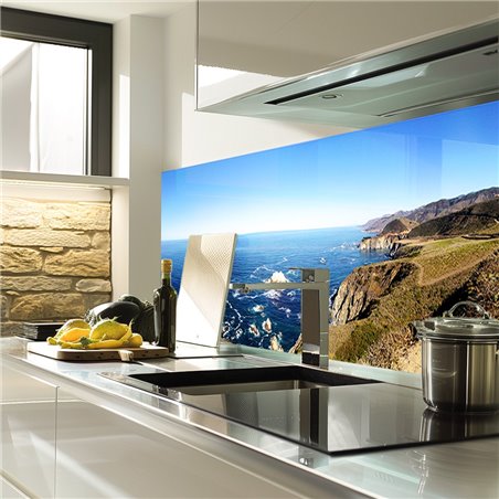Glas Küchenrückwand 6 mm ESG Motive KRWM-0791