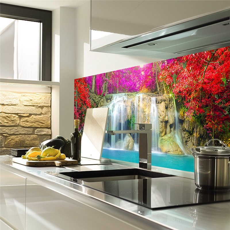 Glas Küchenrückwand 6 mm ESG Motive KRWM-0794