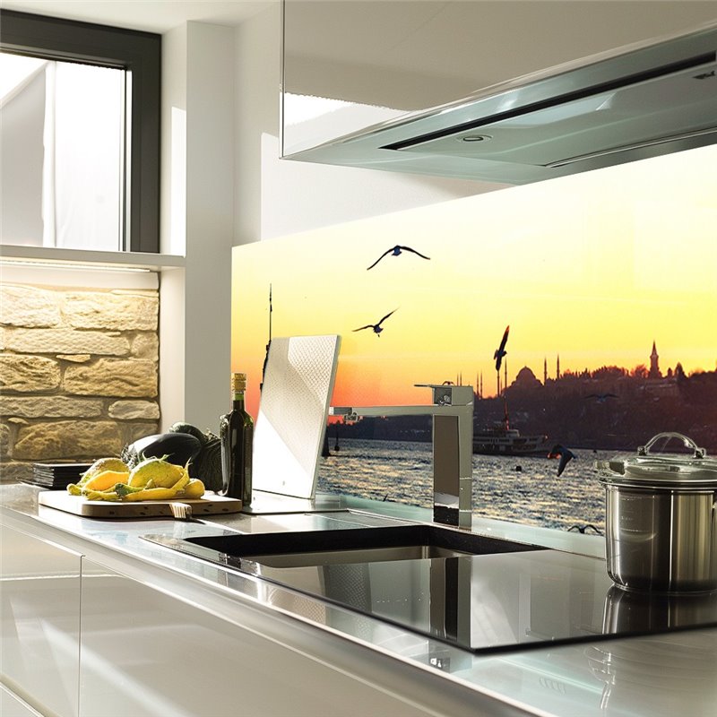 Glas Küchenrückwand 6 mm ESG Motive KRWM-0797