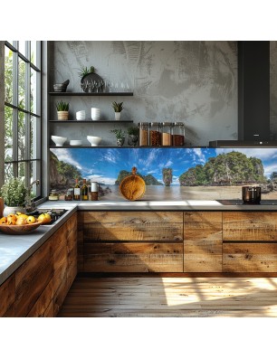 Glas Küchenrückwand 6 mm ESG Motive KRWM-0798