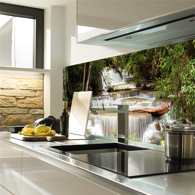 Glas Küchenrückwand 6 mm ESG Motive KRWM-0799