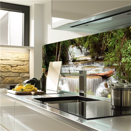 Glas Küchenrückwand 6 mm ESG Motive KRWM-0799