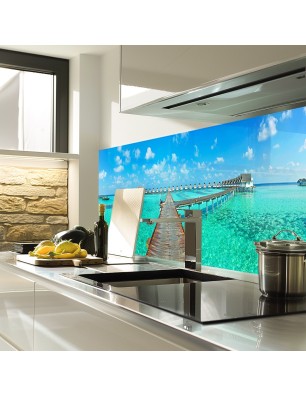 Glas Küchenrückwand 6 mm ESG Motive KRWM-0800