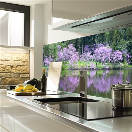 Glas Küchenrückwand 6 mm ESG Motive KRWM-0807