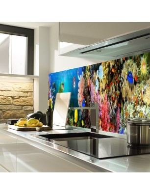 Glas Küchenrückwand 6 mm ESG Motive KRWM-0808