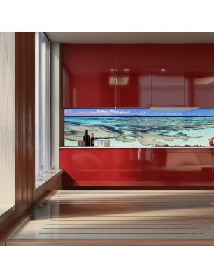 Glas Küchenrückwand 6 mm ESG Motive KRWM-0809