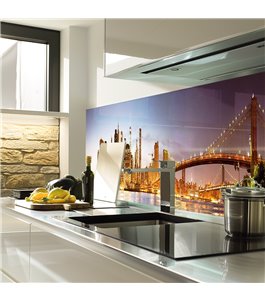 Glas Küchenrückwand 6 mm ESG Motive KRWM-0811