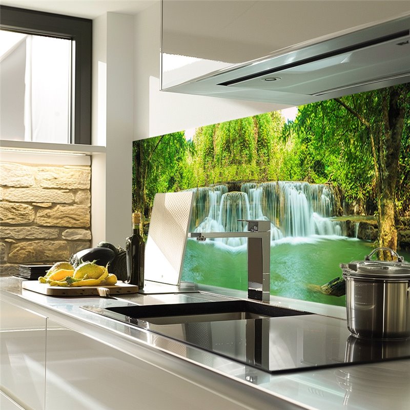 Glas Küchenrückwand 6 mm ESG Motive KRWM-0813