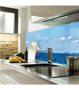 Glas Küchenrückwand 6 mm ESG Motive KRWM-0814