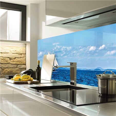 Glas Küchenrückwand 6 mm ESG Motive KRWM-0814