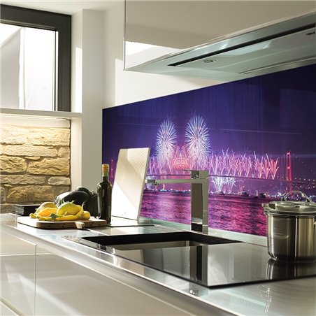 Glas Küchenrückwand 6 mm ESG Motive KRWM-0817