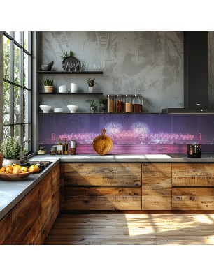 Glas Küchenrückwand 6 mm ESG Motive KRWM-0817