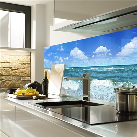 Glas Küchenrückwand 6 mm ESG Motive KRWM-0822