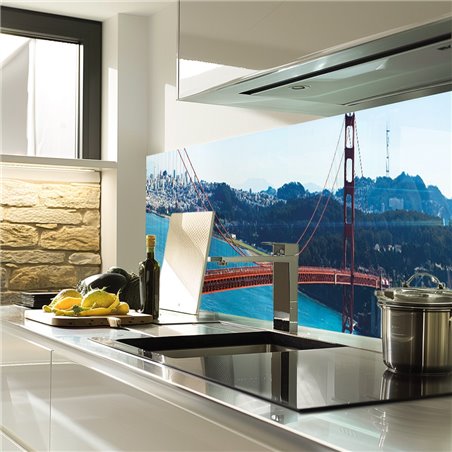 Glas Küchenrückwand 6 mm ESG Motive KRWM-0824